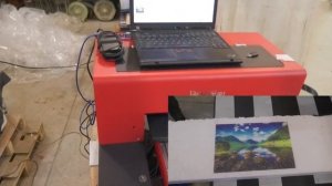 УФ печать. Обзор уф принтера. Тест на разных материалах.