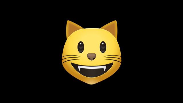 Grinning Cat Face Free animated emoji Green screen all faces - Intro Video Maker смотреть онлайн