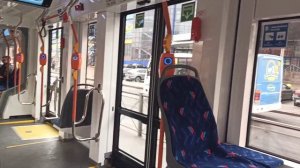 Новинка! Поездка на трамвае 71-931АМ "Витязь-Ленинград"