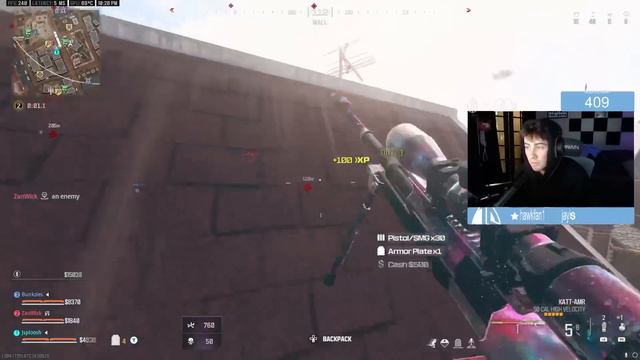 Garrett Tried Warzone Ranked but in IRIDESCENT Lobbies... смотреть онлайн