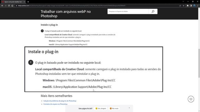 Como INSTALAR o Plug-In WebP (Exportar Imagem) para Versões Anteriores no Photoshop смотреть онлайн