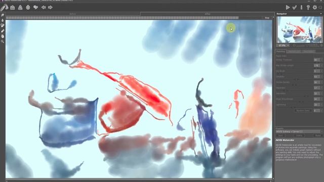 Superhero Watercolor Poster with AKVIS Plugins & AliveColors смотреть онлайн