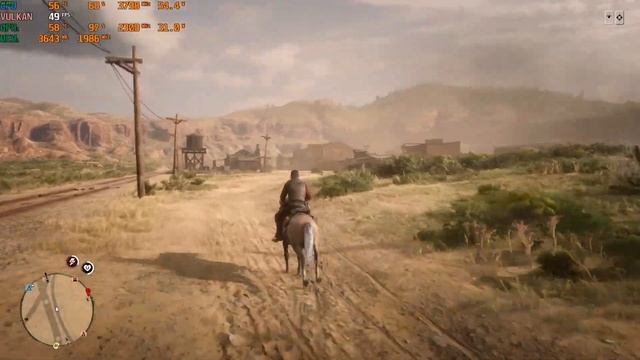 Red Dead Online RX 6400 game testing смотреть онлайн