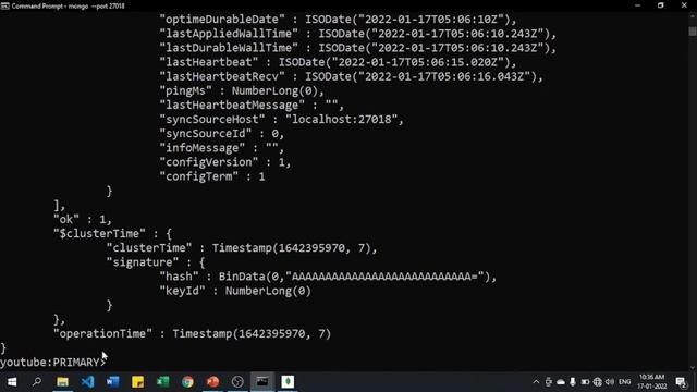 How to configure Replica set | How to Deploy a MongoDB Replica Set | MongoDB Replication Setup Hind смотреть онлайн
