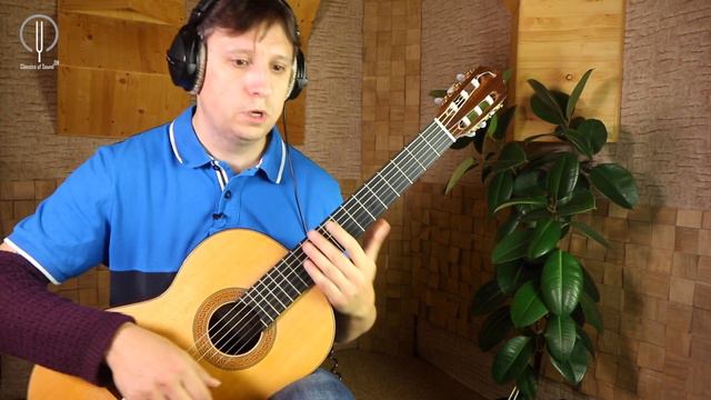 Skype lessons. M.Giuliani Sonatina №3 op.71. Part II. Tempo di Marcia [English subtitles] смотреть онлайн