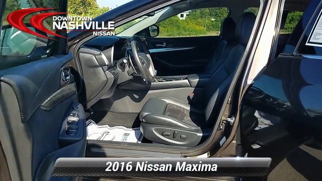 Used 2016 Nissan Maxima 3.5 SR, Nashville, TN C106120A смотреть онлайн