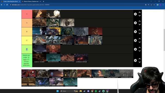 LA TIERLIST SUI BOSS DI ELDEN RING - Elden Ring (SpecialEpisode) смотреть онлайн