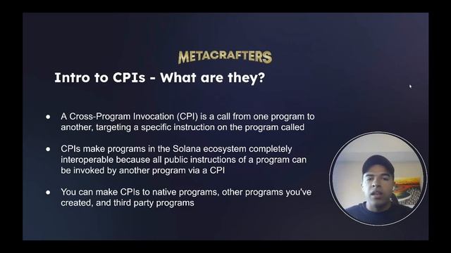 An Introduction to CPIs in Anchor смотреть онлайн