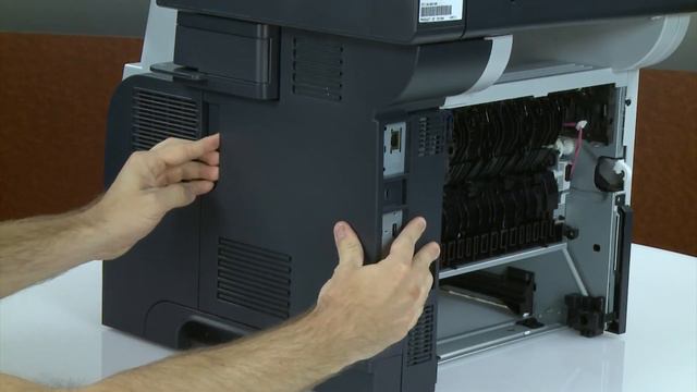 Replace the Fuser | HP LaserJet Enterprise 500 MFP M525 | HP Support смотреть онлайн