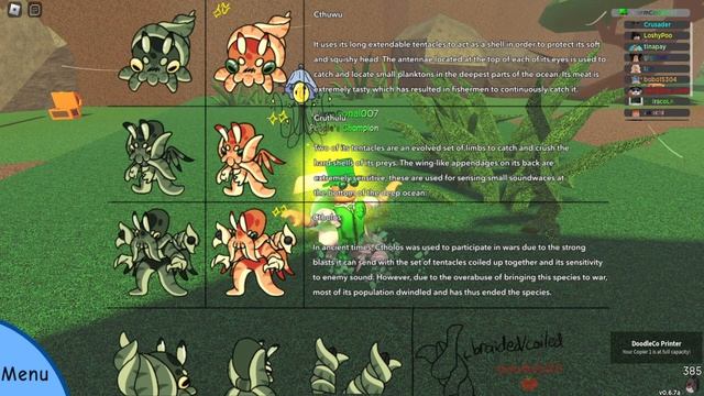 NEW DOODLE WORLD CODE & EXTINCT DOODLE REVEAL (Roblox) смотреть онлайн