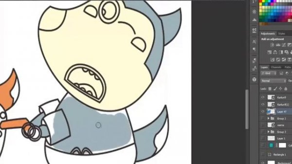 Вольфу - Люси, стоп, не плыви к акулам - Wolfoo русский для детей