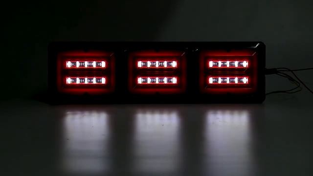 Фонарь универсальный задний с бегающим поворотом / задние фары / для грузовика / фуры / прицепа смотреть онлайн