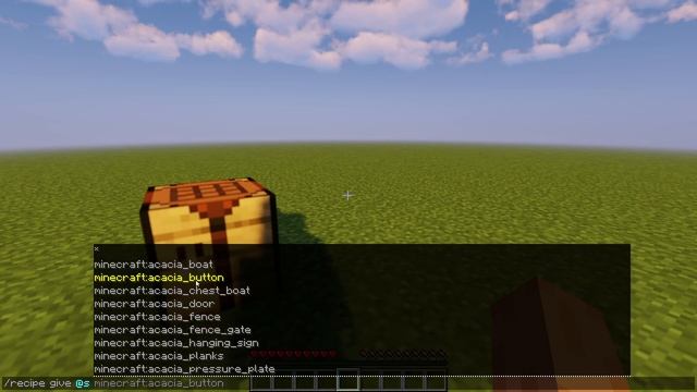 Как выдать рецепт в Minecraft? смотреть онлайн