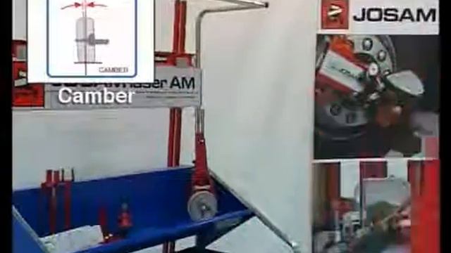 Стенд за реглаж на тежкотоварни автомобили Laser AM с плочи за проверка на хлабини в окачването смотреть онлайн