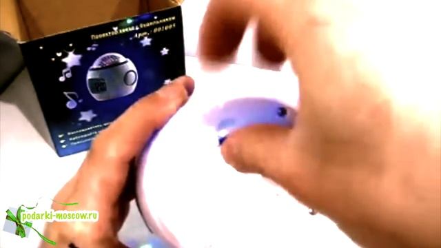 Часы-будильник с проектором звезд и музыкой смотреть онлайн