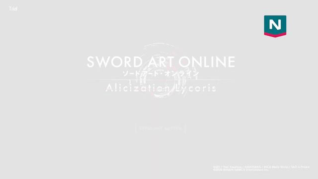 Sword Art Online: Alicization Lycoris Gameplay смотреть онлайн