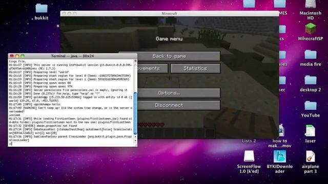how to install minecraft 1.7.3 plugins part 1 смотреть онлайн