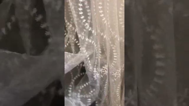 Тюль вышивка смотреть онлайн