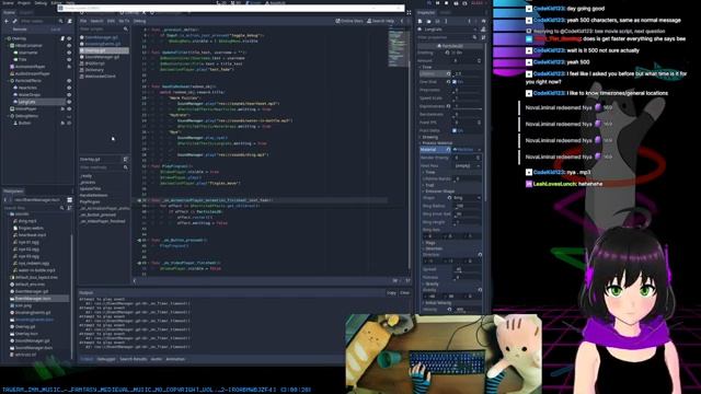 Godot 3.5 - Working on stream overlay смотреть онлайн