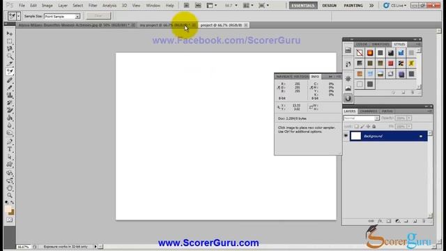 Photoshop Eye Dropper,Color Sampler,Measure Tool Tutorial in Hindi смотреть онлайн