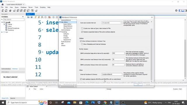 Error Code: 1175 You are using safe update mode and you tried to update a table SOLVED in Mysql смотреть онлайн