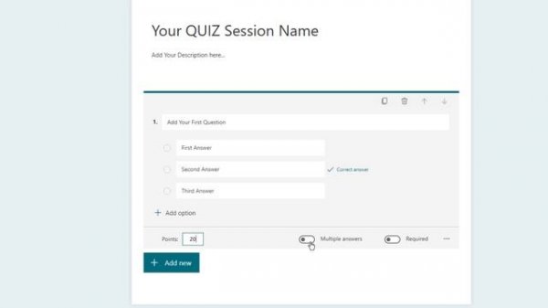9.How to use Microsoft Forms with PowerPoint