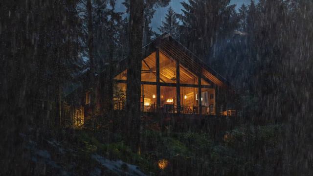 Night Rain | After Listening To This Video, You Will Definitely Fall Asleep Easily смотреть онлайн