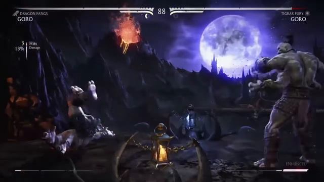 Mortal Kombat XL DRAGON FANGS GORO Vs. TIGRAR FURY GORO смотреть онлайн