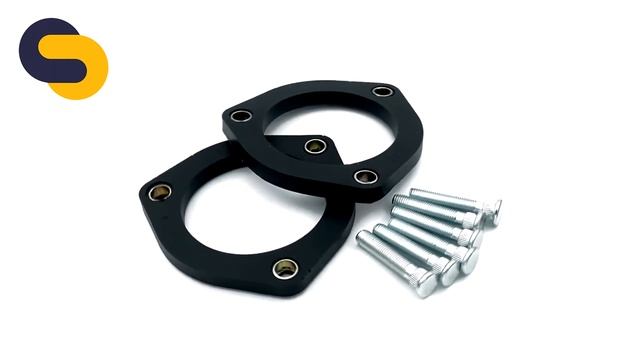 Проставки для увеличения клиренса на FIAT - 10 мм из полиуретана | 15-15-025/10 | Полимер