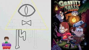 Как Нарисовать Билла из Гравити Фолз | How to Draw Bill Cipher | Gravity Falls