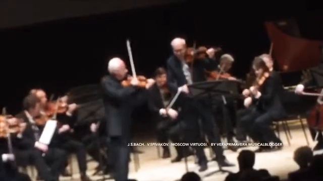 Johann Sebastian Bach (1686-1750) Концерт для 2-х скрипок, струнных и Бассо континуо Ре минор. смотреть онлайн