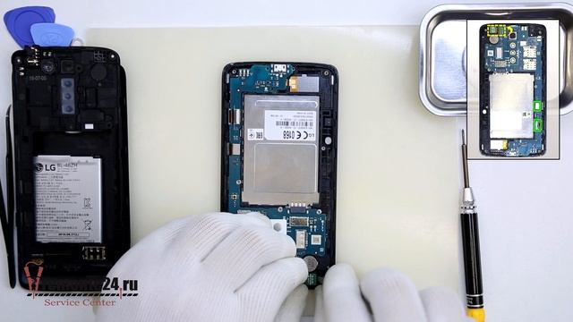 How to disassemble ? LG K7 X210 Take apart Tutorial смотреть онлайн