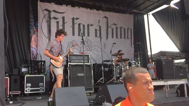 Fit For A King Live @ Warped Tour West palm beach, Florida 7-2-2017 смотреть онлайн