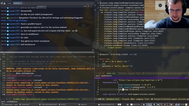 Clojure 101: A simple http request смотреть онлайн