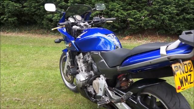 Honda Hornet CB600F 2002 Blue 25k смотреть онлайн