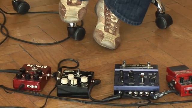2009 Fender Relic Strat with Okko Diablo & Brunetti Mercury Box смотреть онлайн