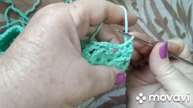 Красивая ажурная повязка на голову , вязаная крючком. Лёгкая ажурная вязка. смотреть онлайн