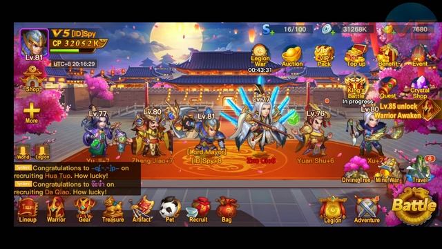 Fitur Level 80 - Limit Break Hero Legendary ke Divine | Dynasty Heroes - Legend of Samkok смотреть онлайн