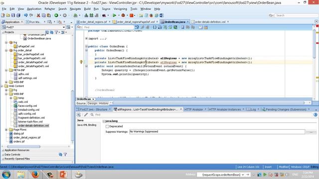 Oracle ADF 11G R2 - 38 Adf Task flow Dynamic Regions смотреть онлайн