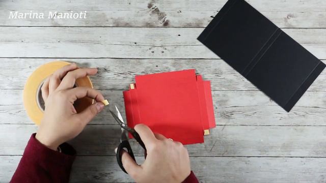 Mini album in a drawer box tutorial | Marina Manioti смотреть онлайн