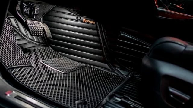 3Д автоковрики из эко-кожи материал GT | TOYOTA Land Cruiser 300 смотреть онлайн