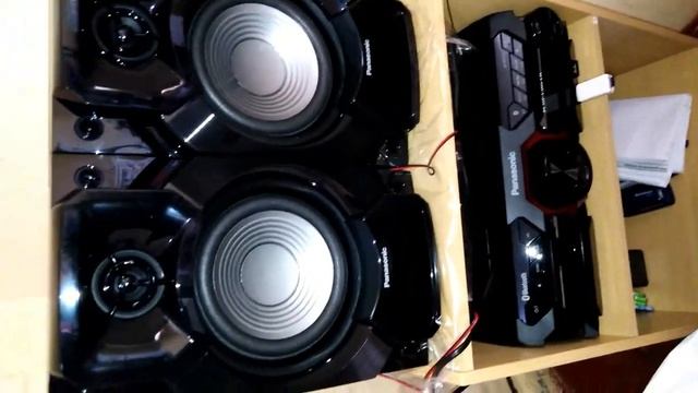 PANASONIC SC AKX320 PSK 450W probando musica Y OBSERVANDO PARTE 06 смотреть онлайн