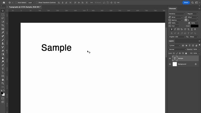 Lesson 8: How Typography works in Adobe Photoshop. смотреть онлайн