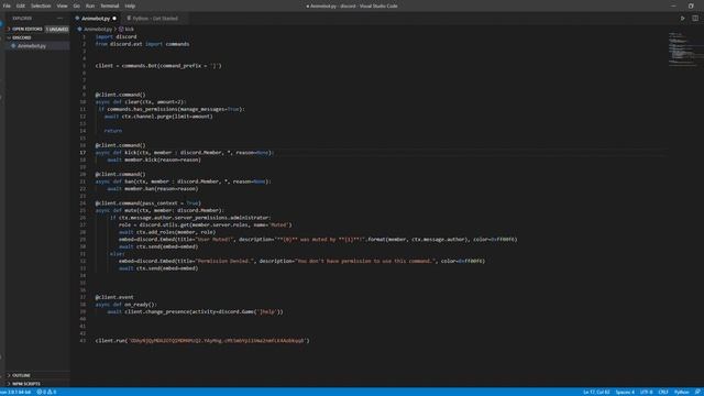 Discord.py bot смотреть онлайн