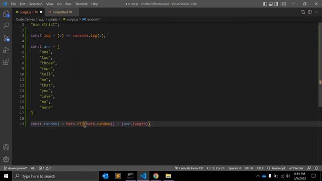 Get A Random Array Item With JavaScript ! смотреть онлайн