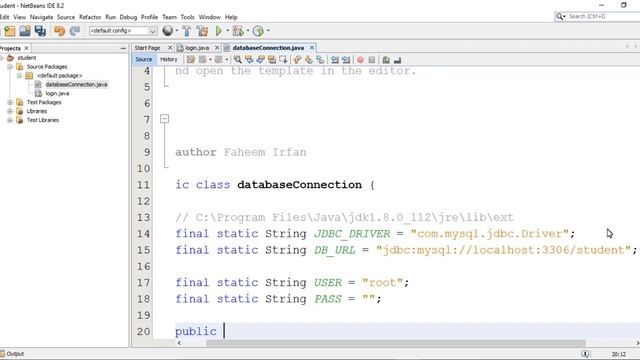 Database connectivity | Student Registration System part2 смотреть онлайн