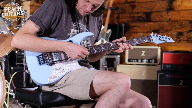 No Talking...Just Tones | Ibanez Signature Models | PIA3761C - Steve Vai - Blue Powder смотреть онлайн