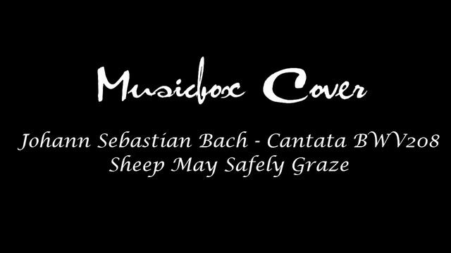 [Music box Cover] Johann Sebastian Bach: Cantata BWV208 - Sheep May Safely Graze смотреть онлайн