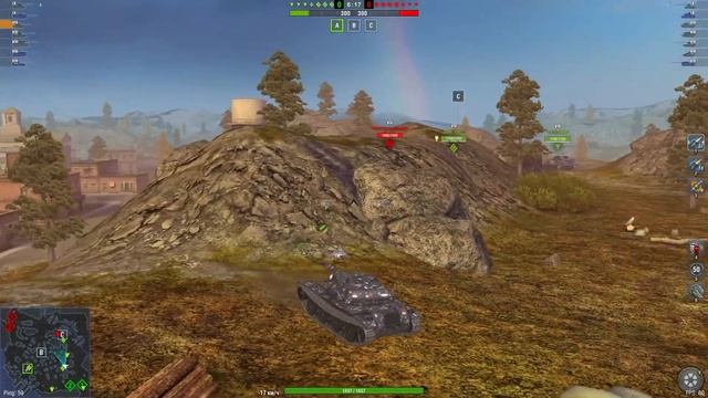 Отмена чифа, выполняю приказ на евро 130к урона | Tanks Blitz смотреть онлайн