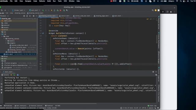Flutter Tutorial: Drawing App (CustomPaint) смотреть онлайн